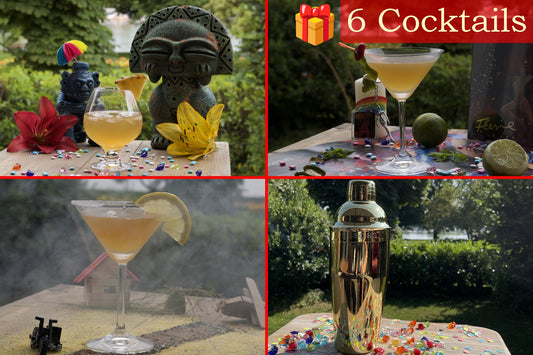 Besondere Geschenkideen für Männer. Eleganten, erfrischenden und leckeren Cocktails mit hohem Alkoholgehalt bieten dir ein erstklassiges Geschmackserlebnis. Schon ein Schluck genügt und die Symphonie aus Aromen wird dir ein extravagantes und leicht luxuriöses Gefühl verleihen. 